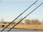 Spining Fishing Rods – 2-Piece Carbon Fiber Rod, Medium Heavy Power Extra Fast Action, Premium Cork Handle, Ceramic Guides – Precision Rod for Bass & Lure Fishing