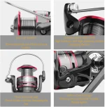Fishing Reel Saltwater Metal Coil Max Drag 10KG for Sea Carp Fishing Coil Reel Trolling