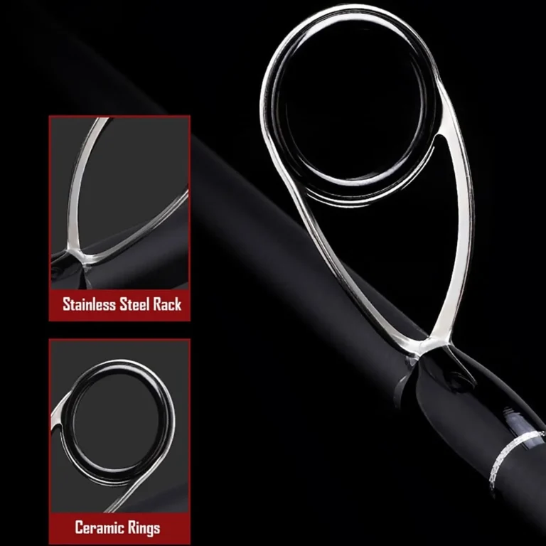 High-Density Carbon Fiber Fishing Rod, 3 Sections, Ultra Fast Action, Medium Hardness, for Carp, Trout, Fly, Lure Fishing, Saltwater & Freshwater