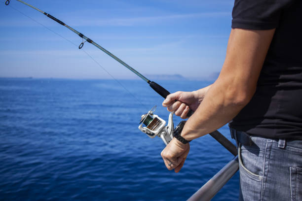 Preparing to maintain the fishing rod