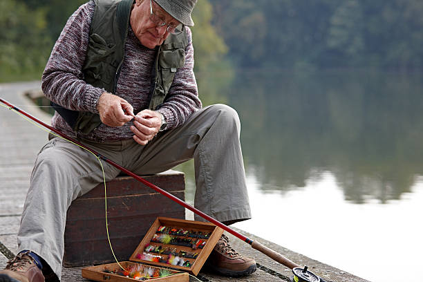 The fishing rod is still telling stories