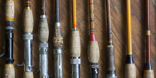 Different fishing rod materials